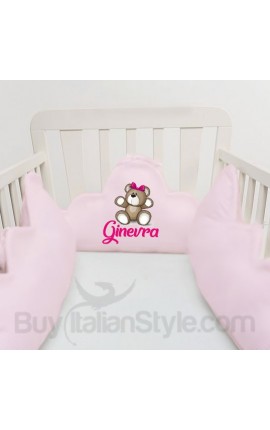 Customizable baby bumper with stars
