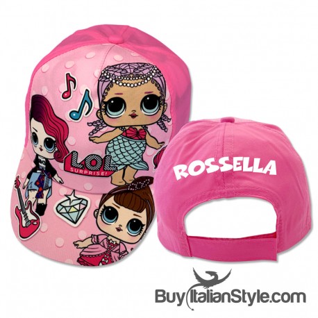 Cappellino visiera personalizzabile