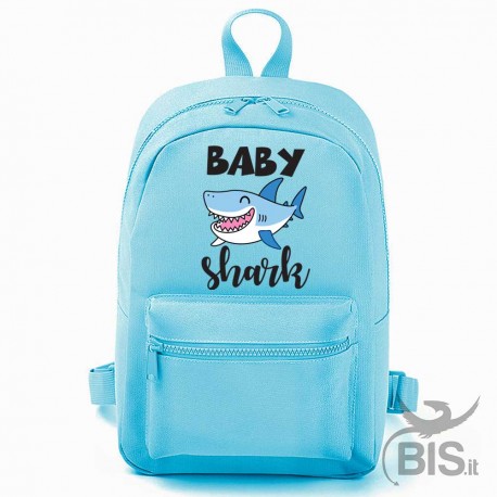 baby shark backpack personalized