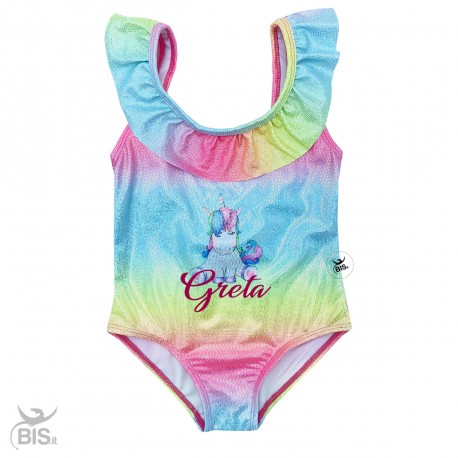 unicorn baby swimsuit