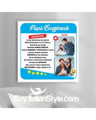 Foto-quadro "Recensione...