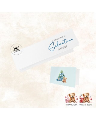 Biglietti Confetti Personalizzabili "Linea Xmas Magic"