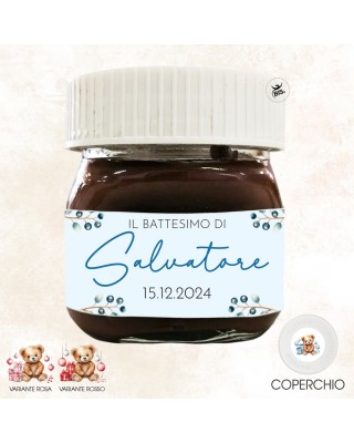 Kit 10 pz Mini Nutella "Linea Xmas Magic" da personalizzare