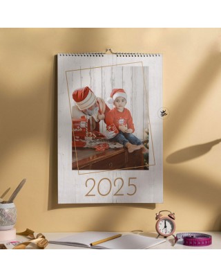 calendario personalizzabile con foto 2025