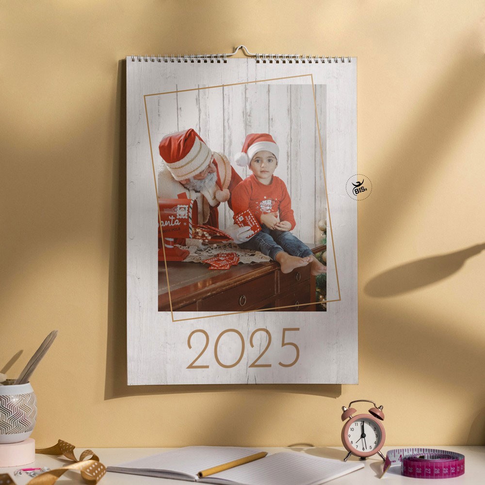 calendario personalizzabile con foto 2025