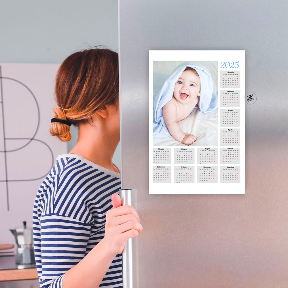 calendario magnete frigo