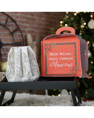 Scatola porta panettone e porta pandoro "Linea Christmas Time" da personalizzare