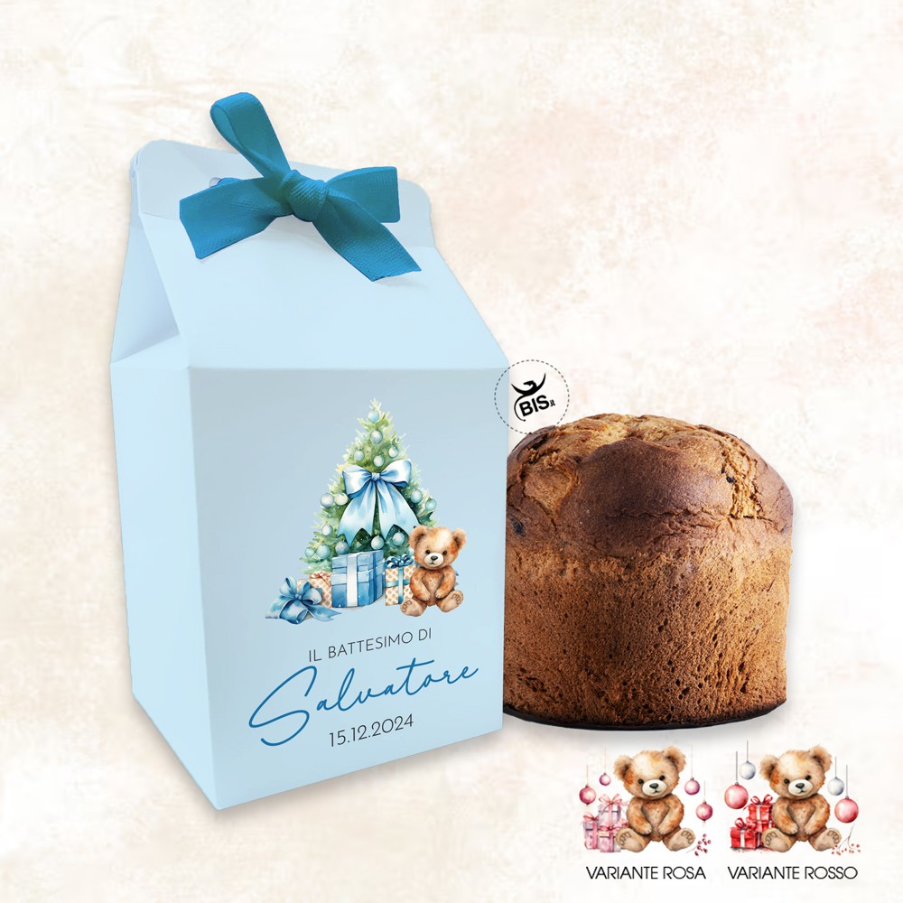 porta Panettone mini "Linea Xmas Magic" da personalizzare