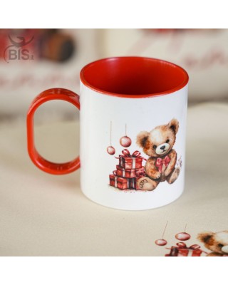 tazza natale con nome