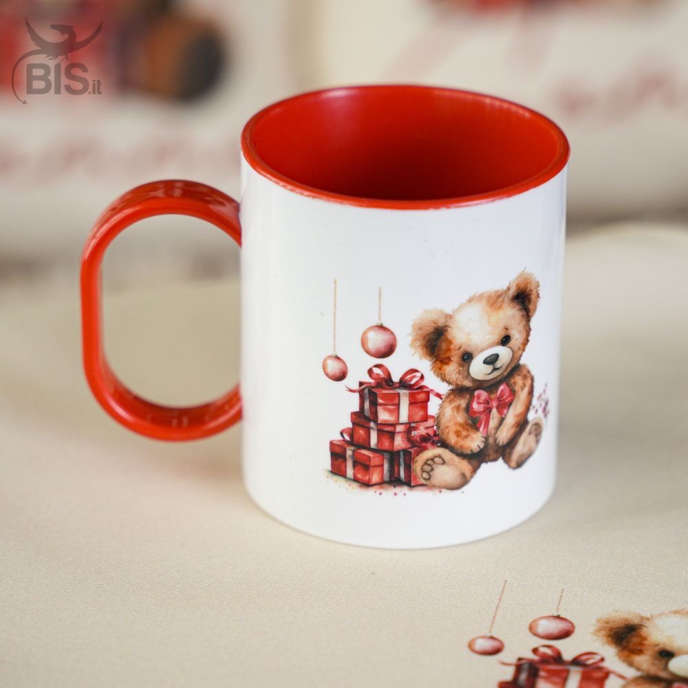 tazza natale con nome