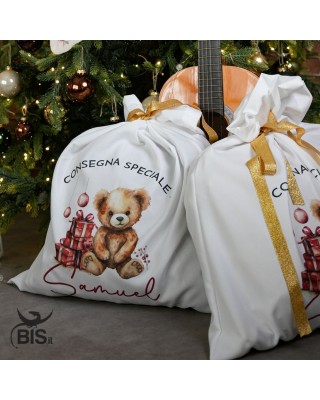 Sacco regalo "Linea Xmas Magic" da personalizzare