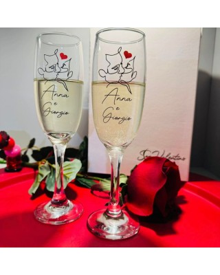 calici prosecco san valentino